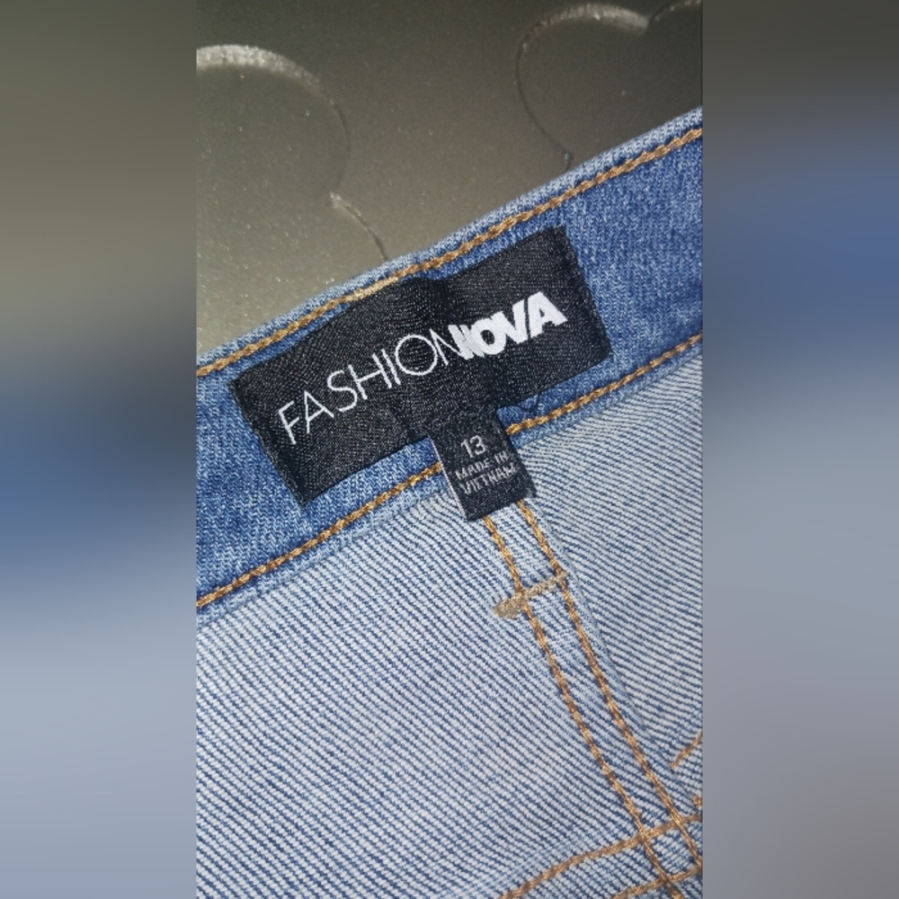 Wide leg high rise Jeans - Picture 2 of 3